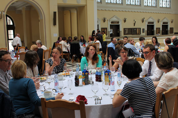 Participants enjoying Opening Reception Luncheon