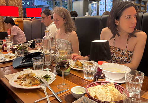 From left: Hortense Delair and Valeria Tettamanti