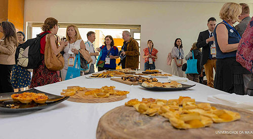 Delicious treats at Oporto wine reception