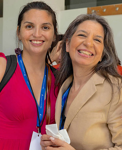 From left: Élise Cantiran and Maria Sayegh