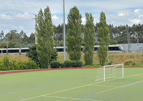 The train will bring the conference-goers to campus