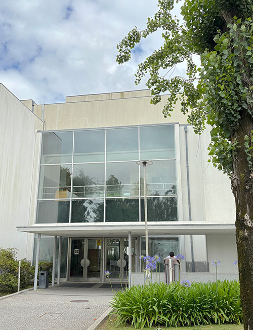 Main building entrance