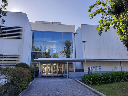 Return to the main building for the first day of the conference