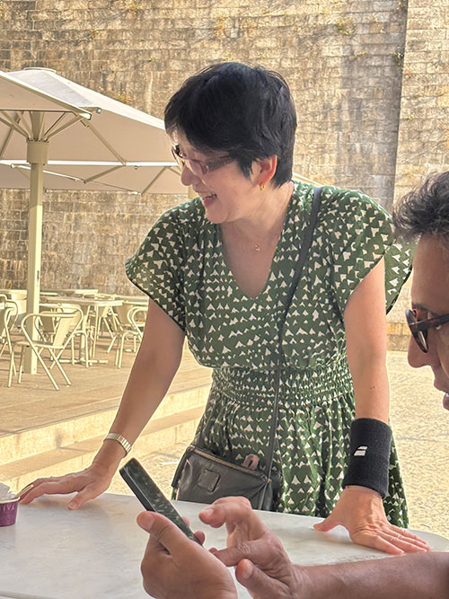 Kyoko Watanabe on Porto tour