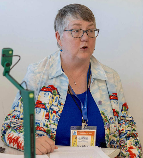 Conference participant Lisa Algazi Marcus