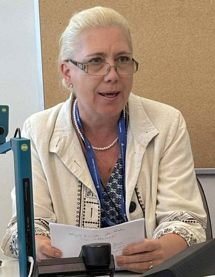 Conference participant Corina Sandu