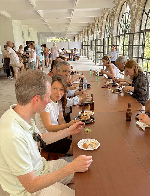 Lunch at the Lady of Sameiro complex, Braga