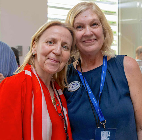 From left: Organizers-in-Chief, Célia Vieira and Juliana Starr