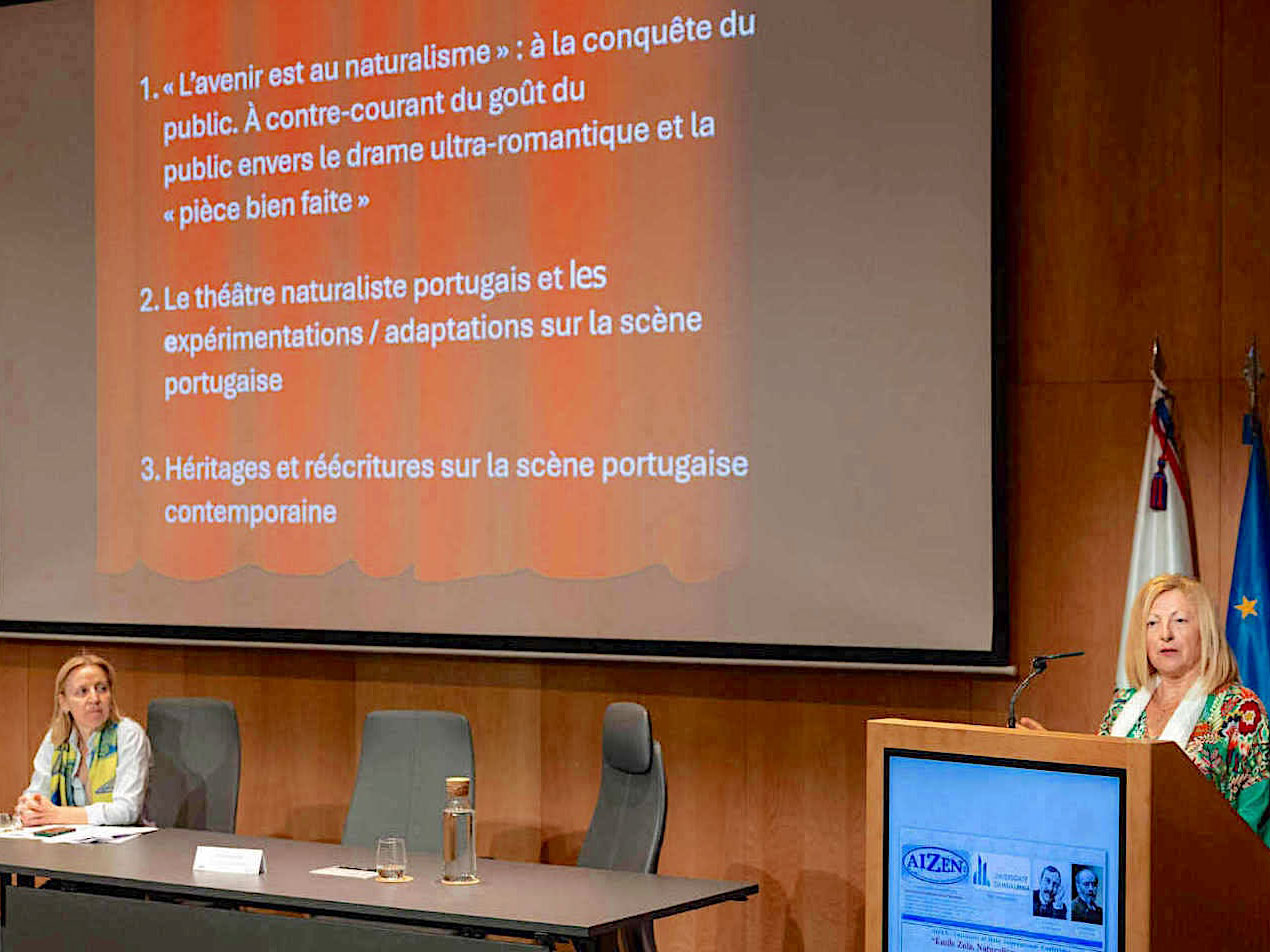 From left: Célia Vieira and  Ana Clara Santos