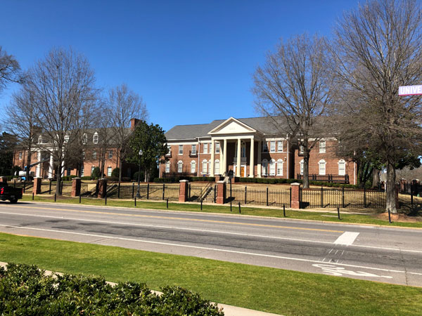 The University of Alabama’s beautiful Tuscaloosa campus