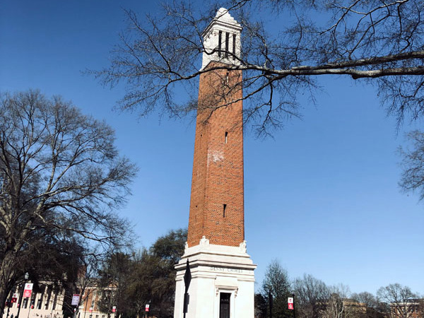 The University of Alabama, Denny Chimes Tower