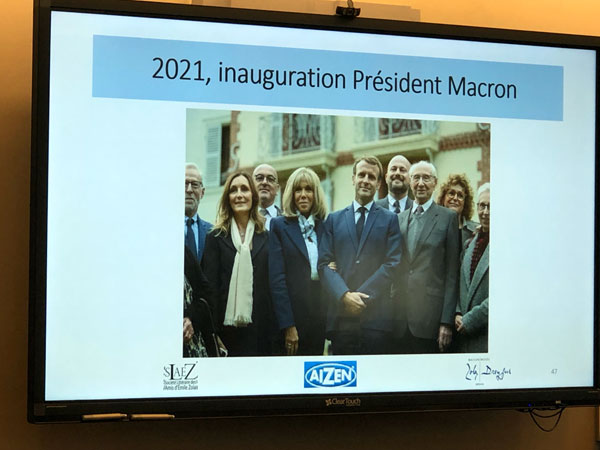 Power Point: Inauguration of the Musée Dreyfus with President Emmanuel Macron