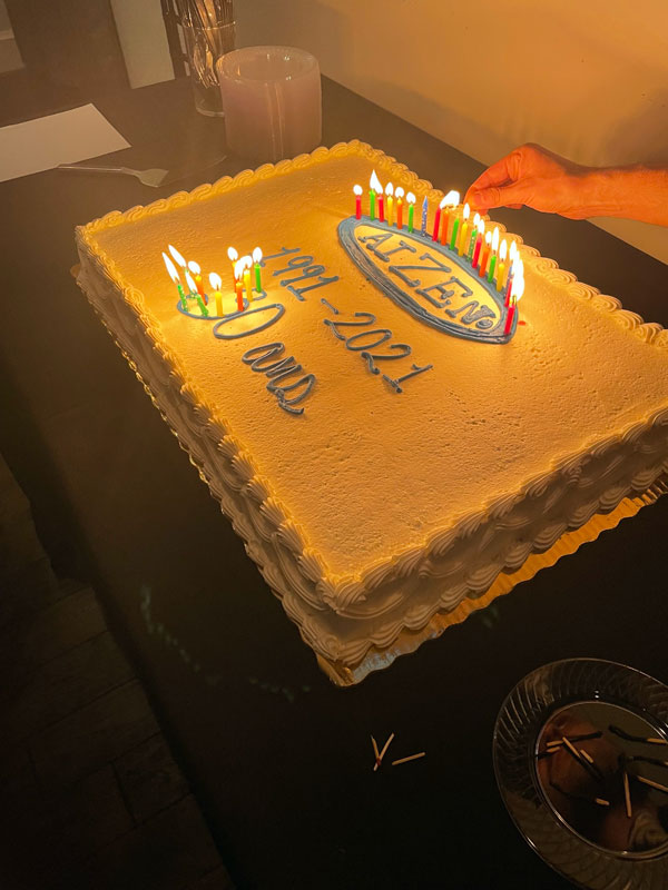 AIZEN 30th Birthday’s cake